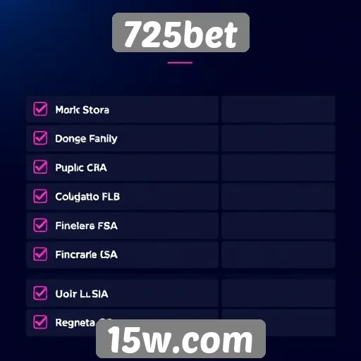 Métodos de pagamento aceitos na 725bet