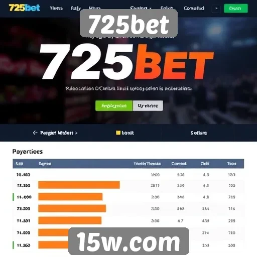 Avaliação da experiência do usuário no site 725bet